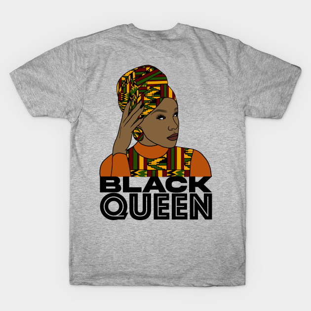 Black Queen Melanin Poppin Black History Gift by JackLord Designs 